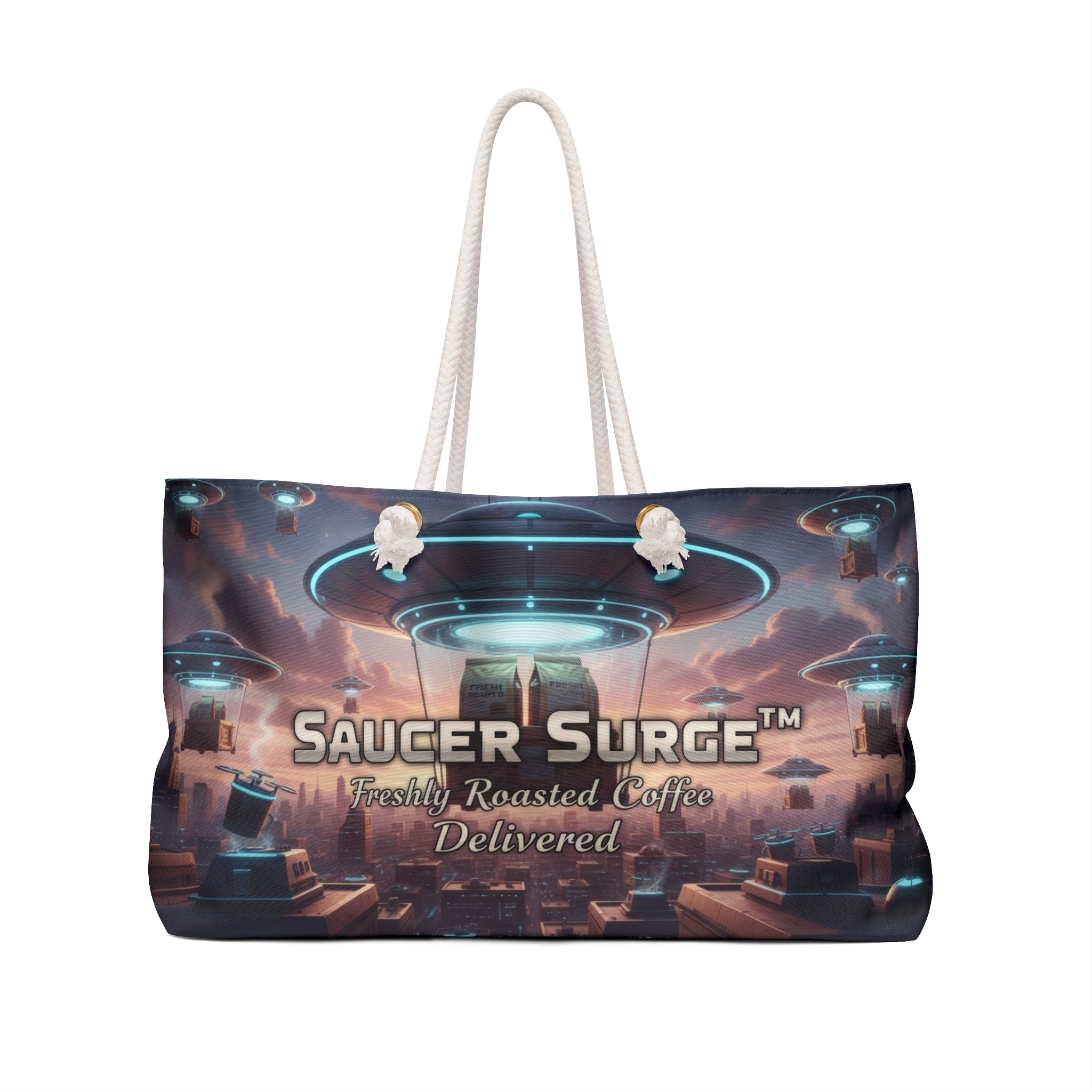 Saucer Surge Tote Bag 12