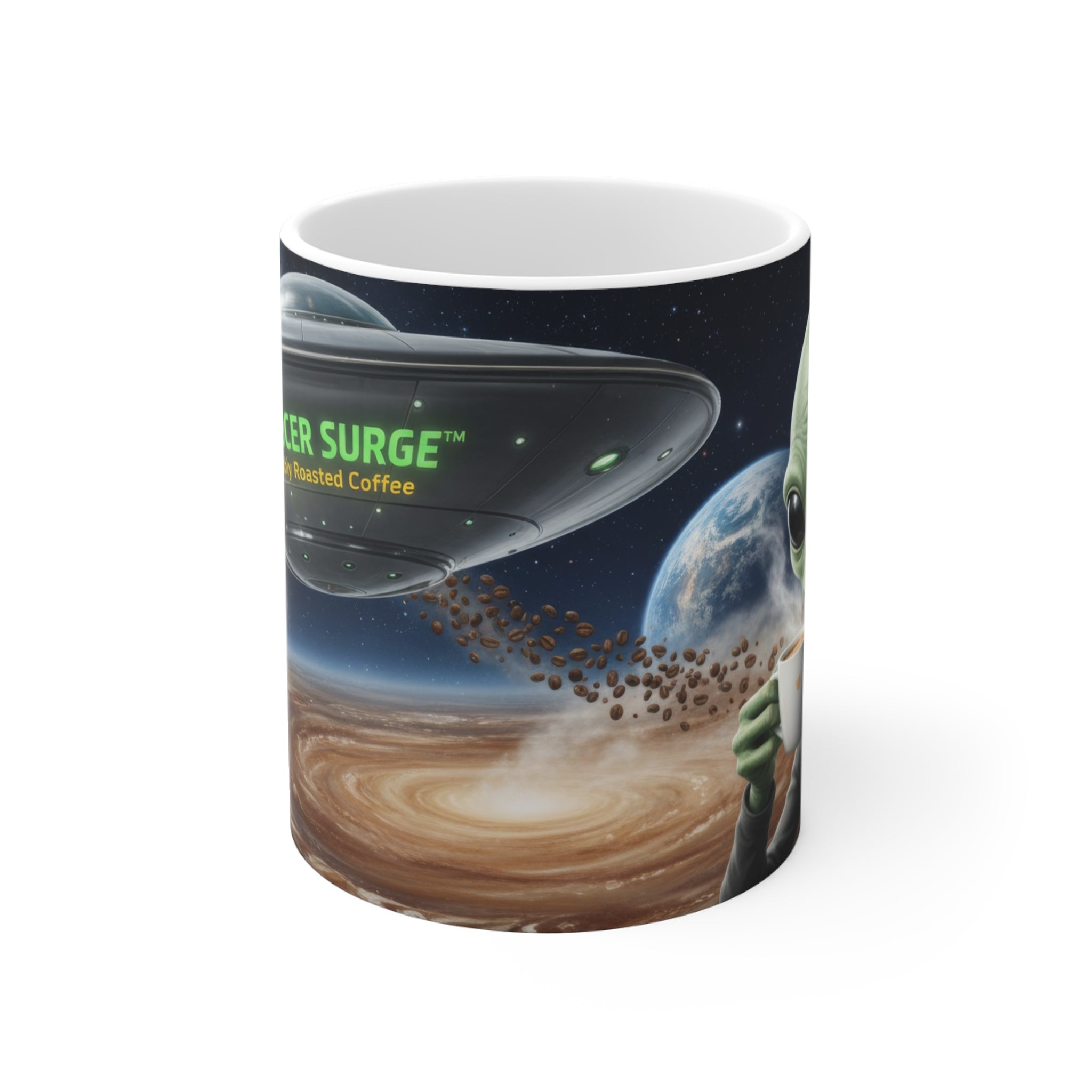 Saucer Surge Coffee Mug 11