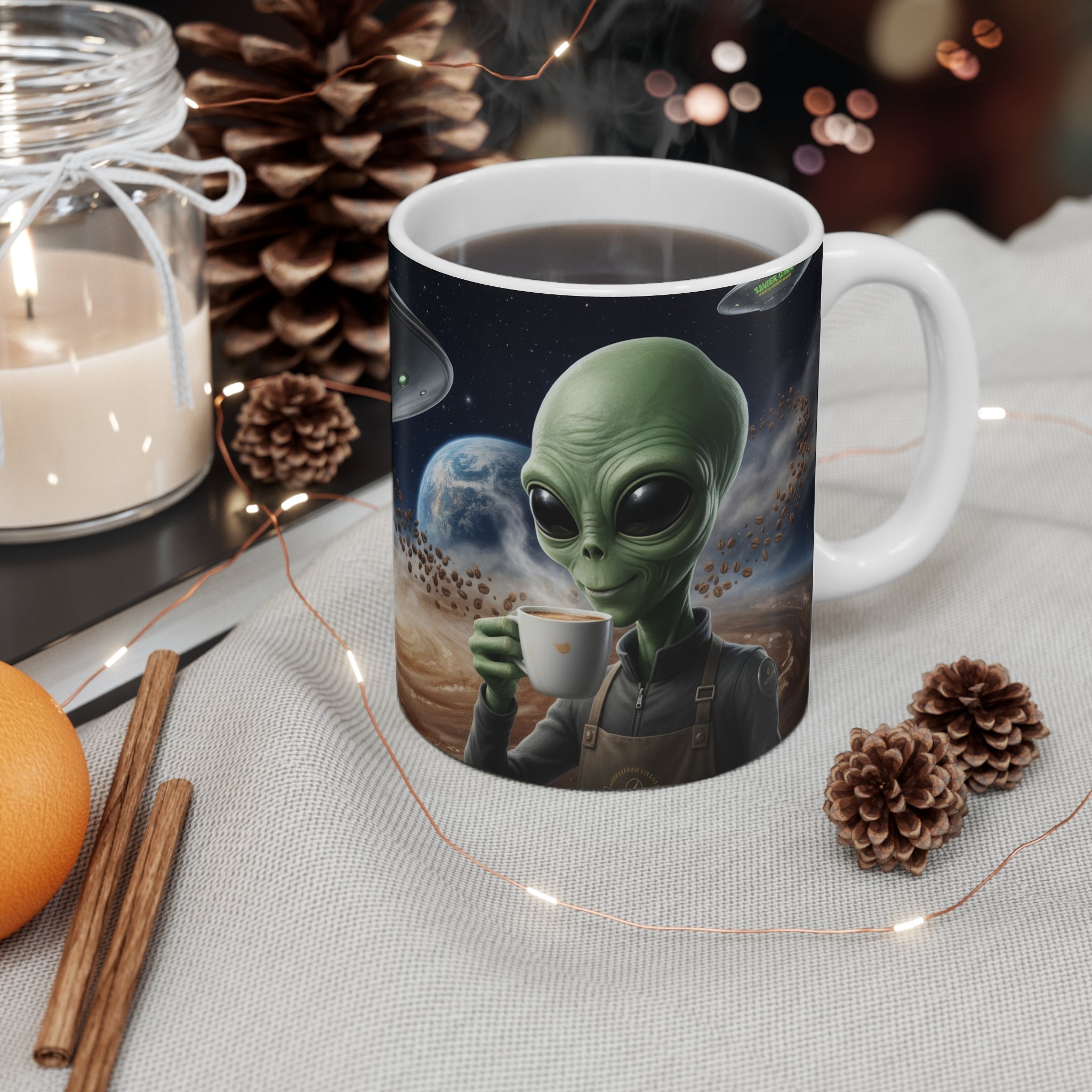Saucer Surge Coffee Mug 11