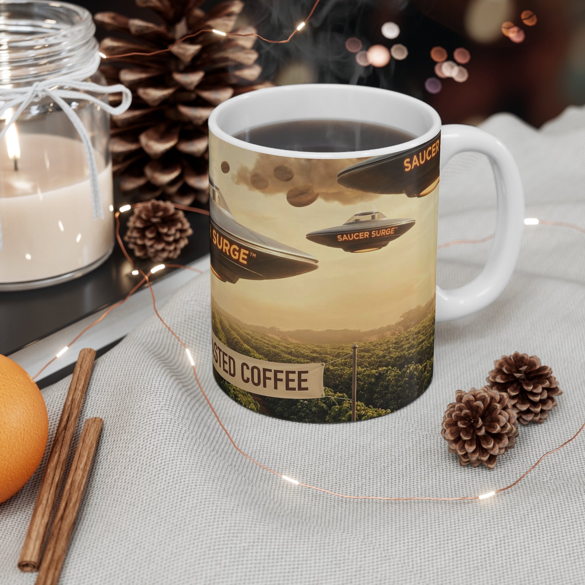 Saucer Surge Coffee Mug 6