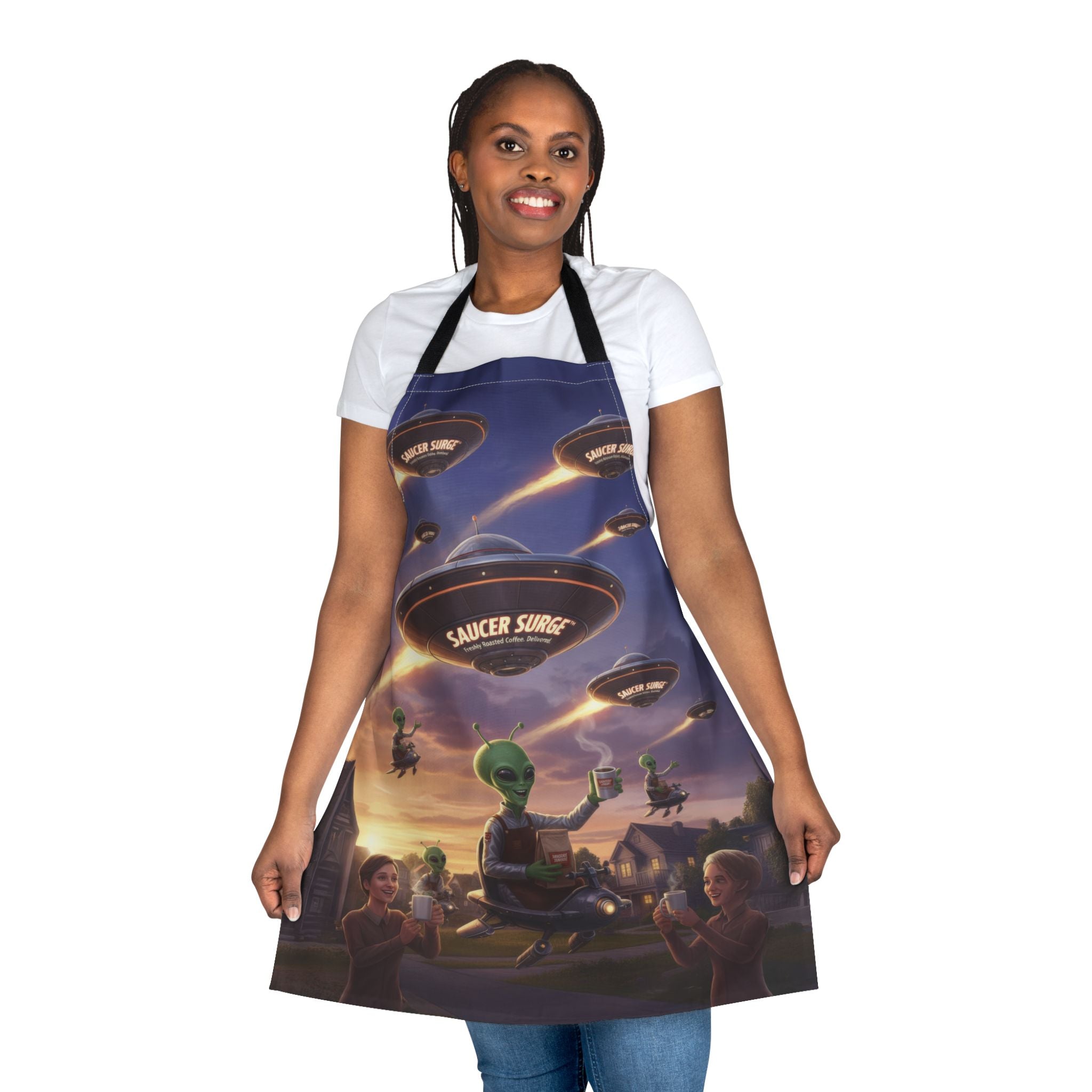 Saucer Surge Apron 8