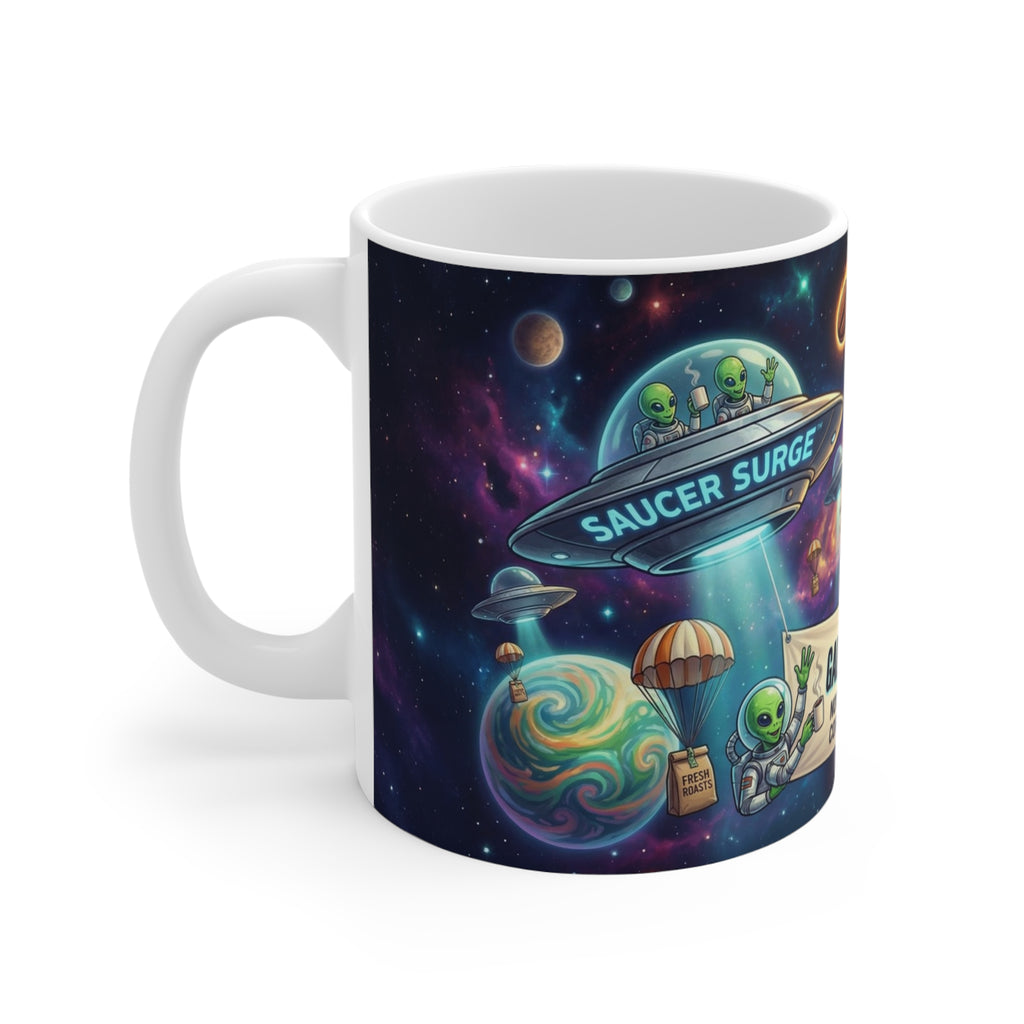 Saucer Surge Coffee Mug 1