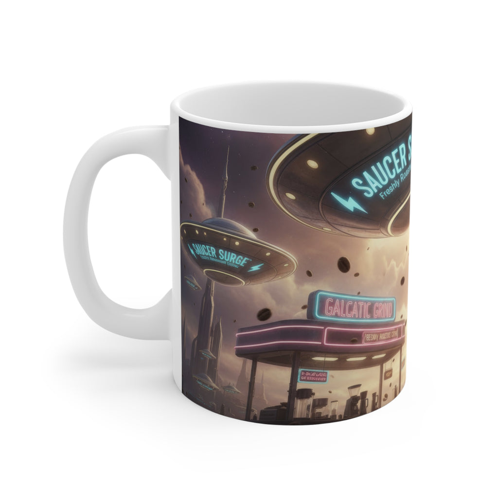 Saucer Surge Coffee Mug 8