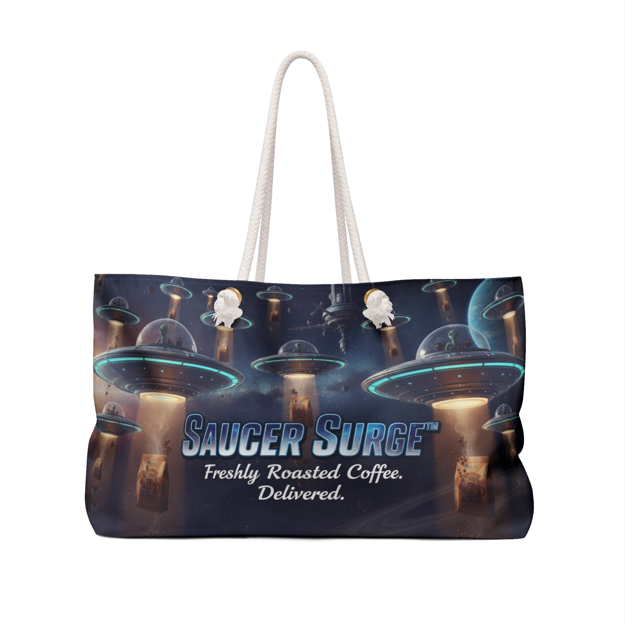 Saucer Surge Tote Bag 11