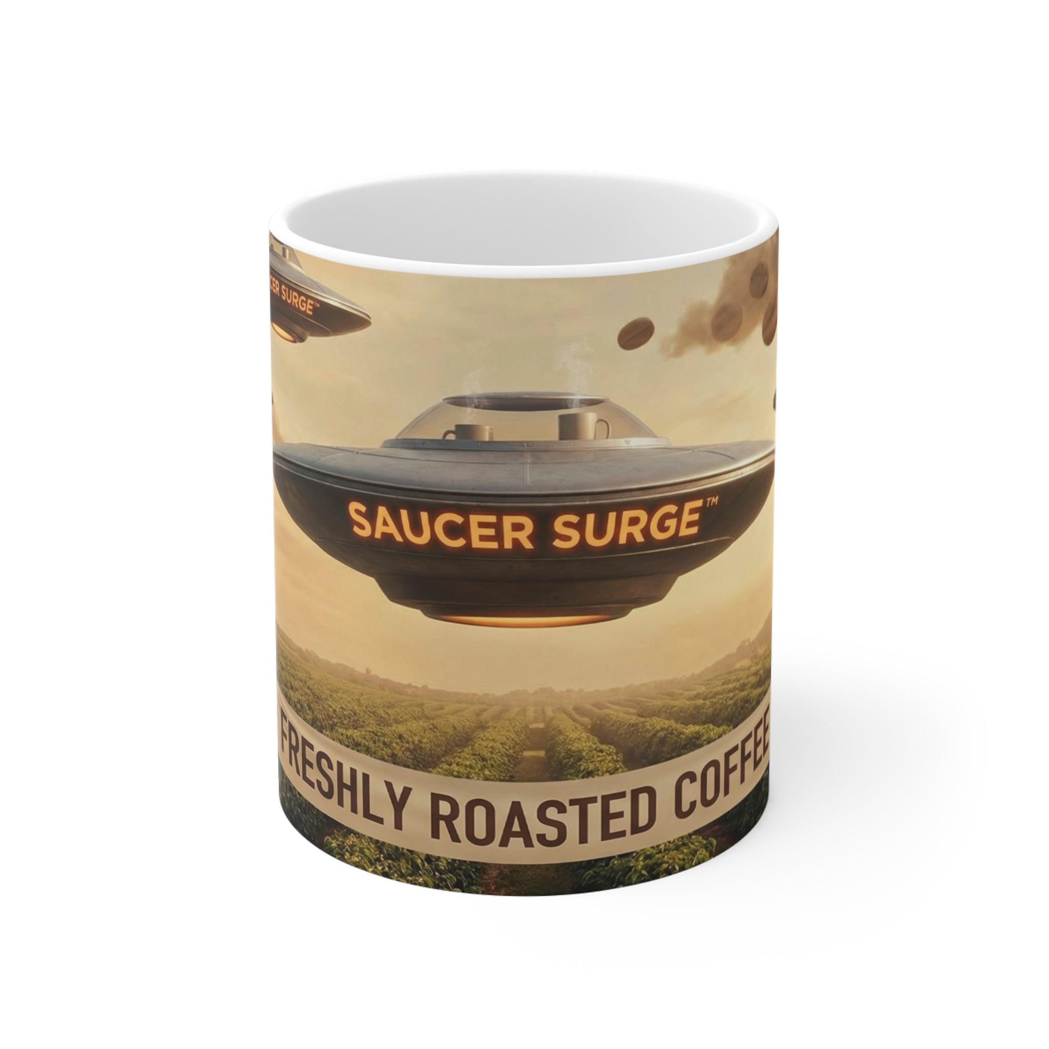 Saucer Surge Coffee Mug 6