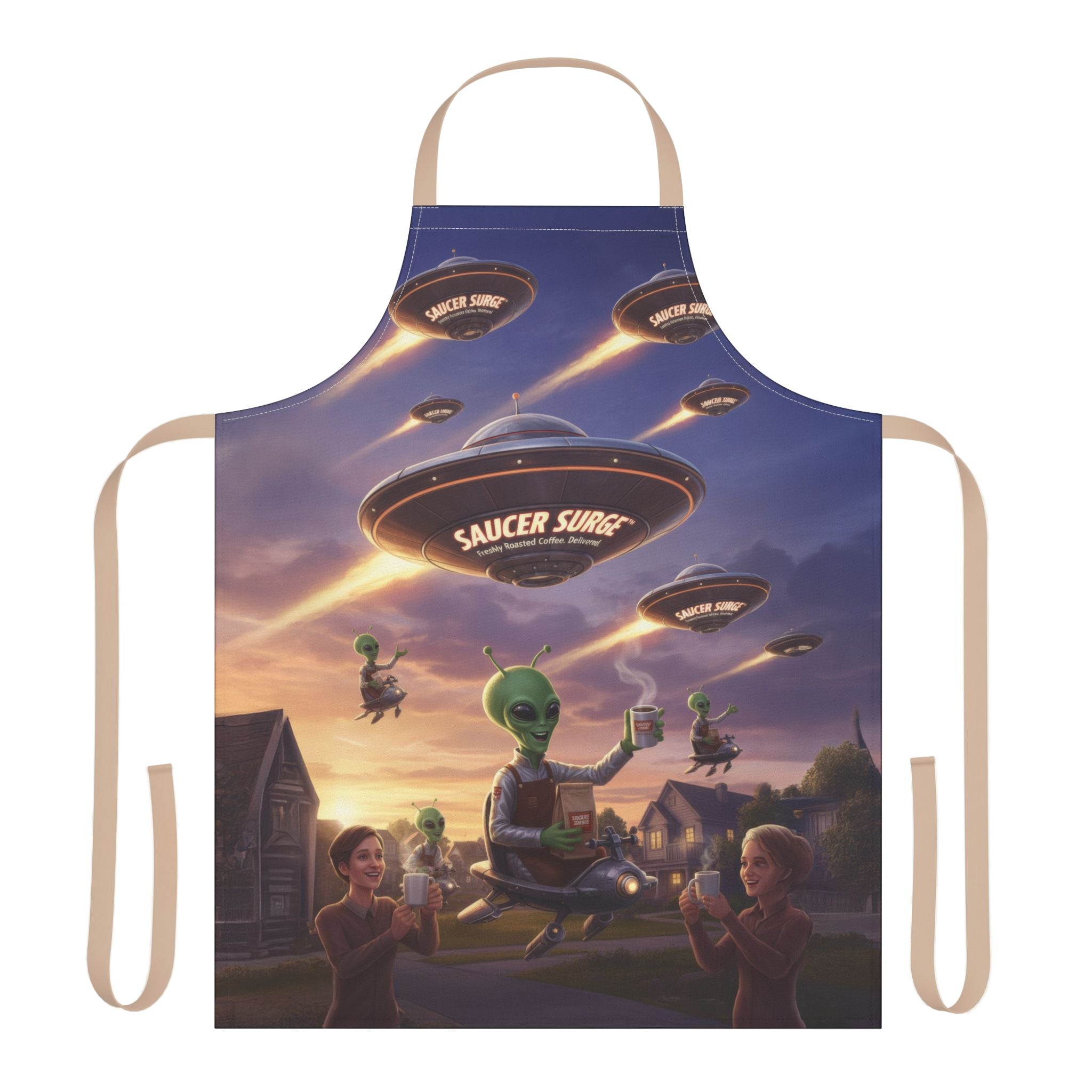 Saucer Surge Apron 8