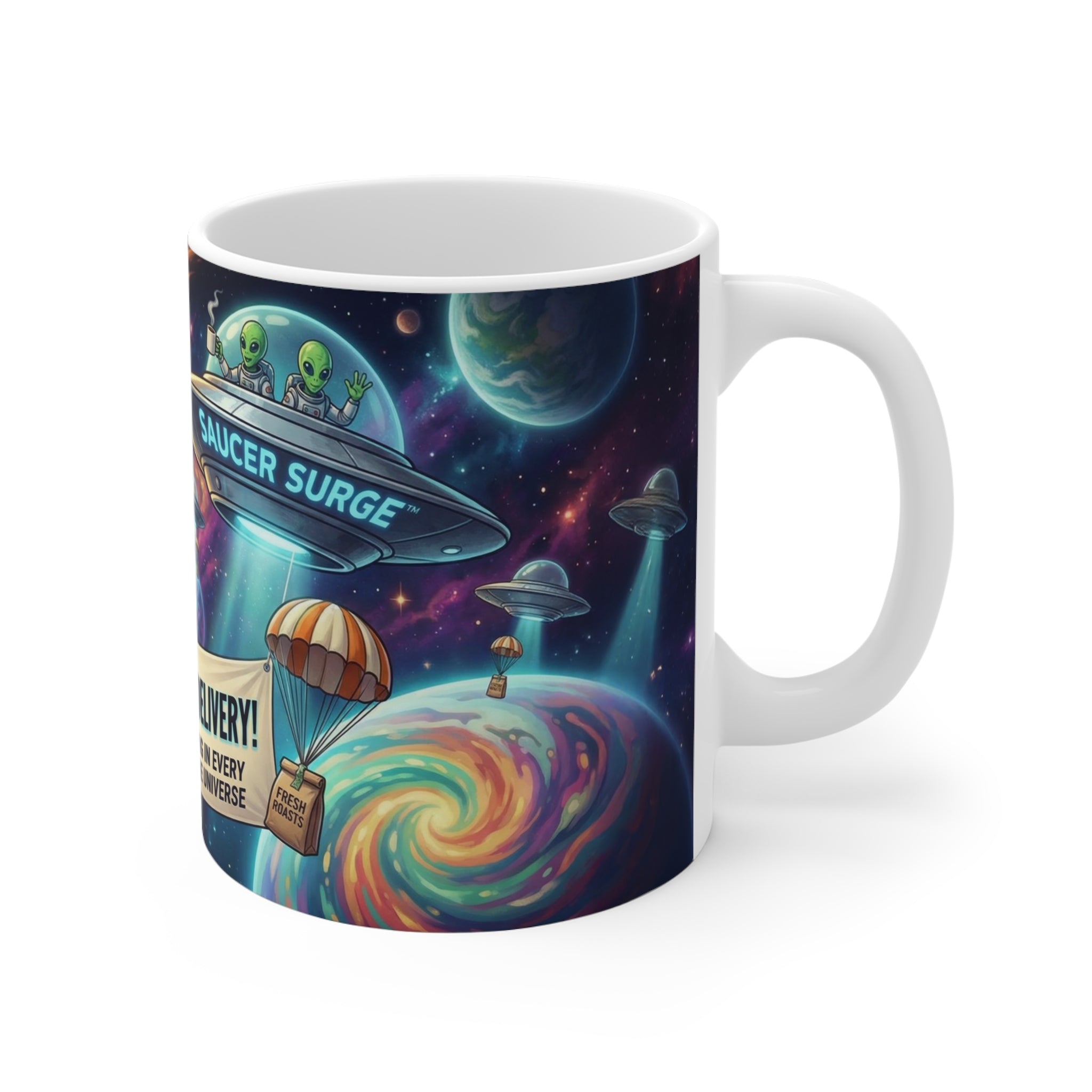 Saucer Surge Coffee Mug 1