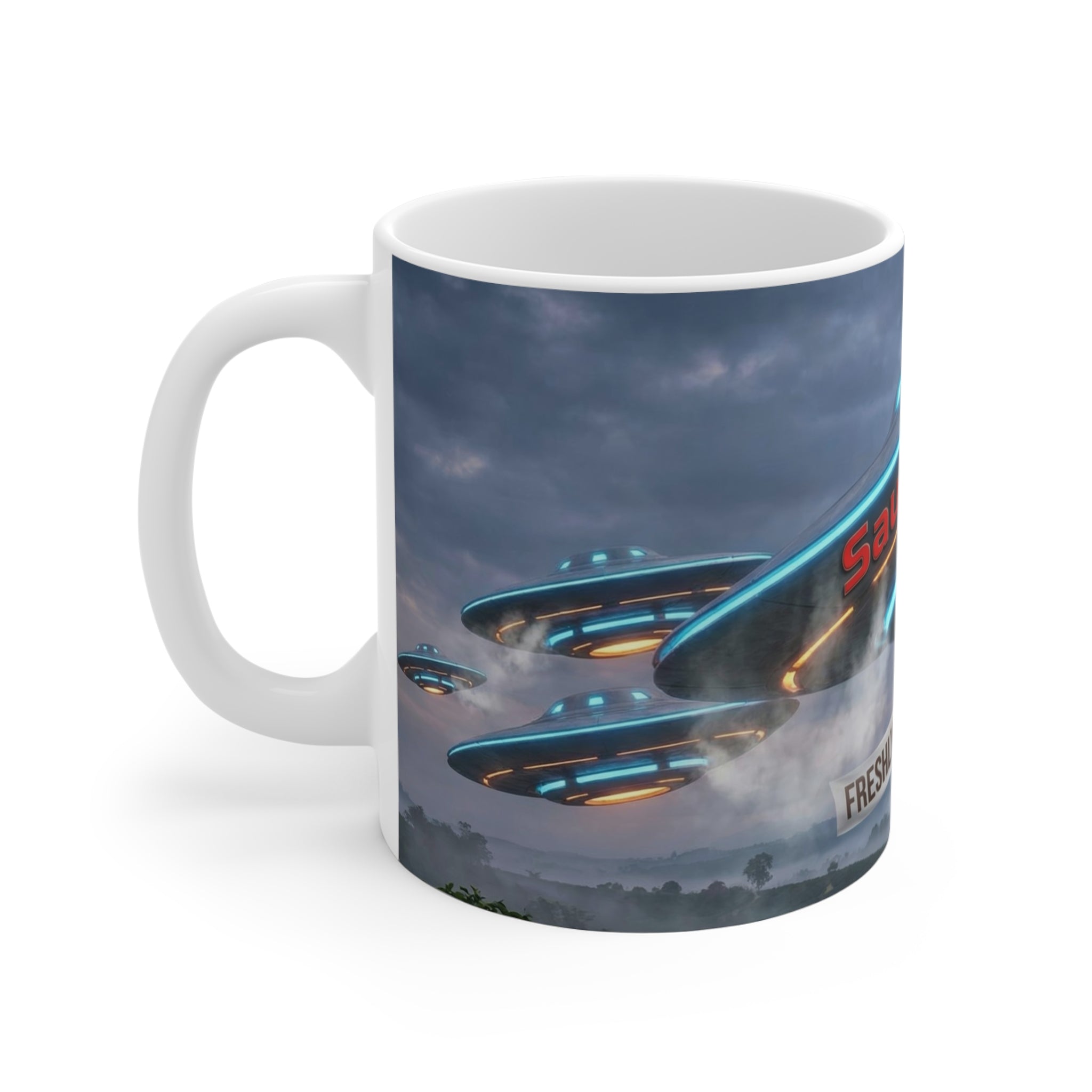 Saucer Surge Coffee Mug 7