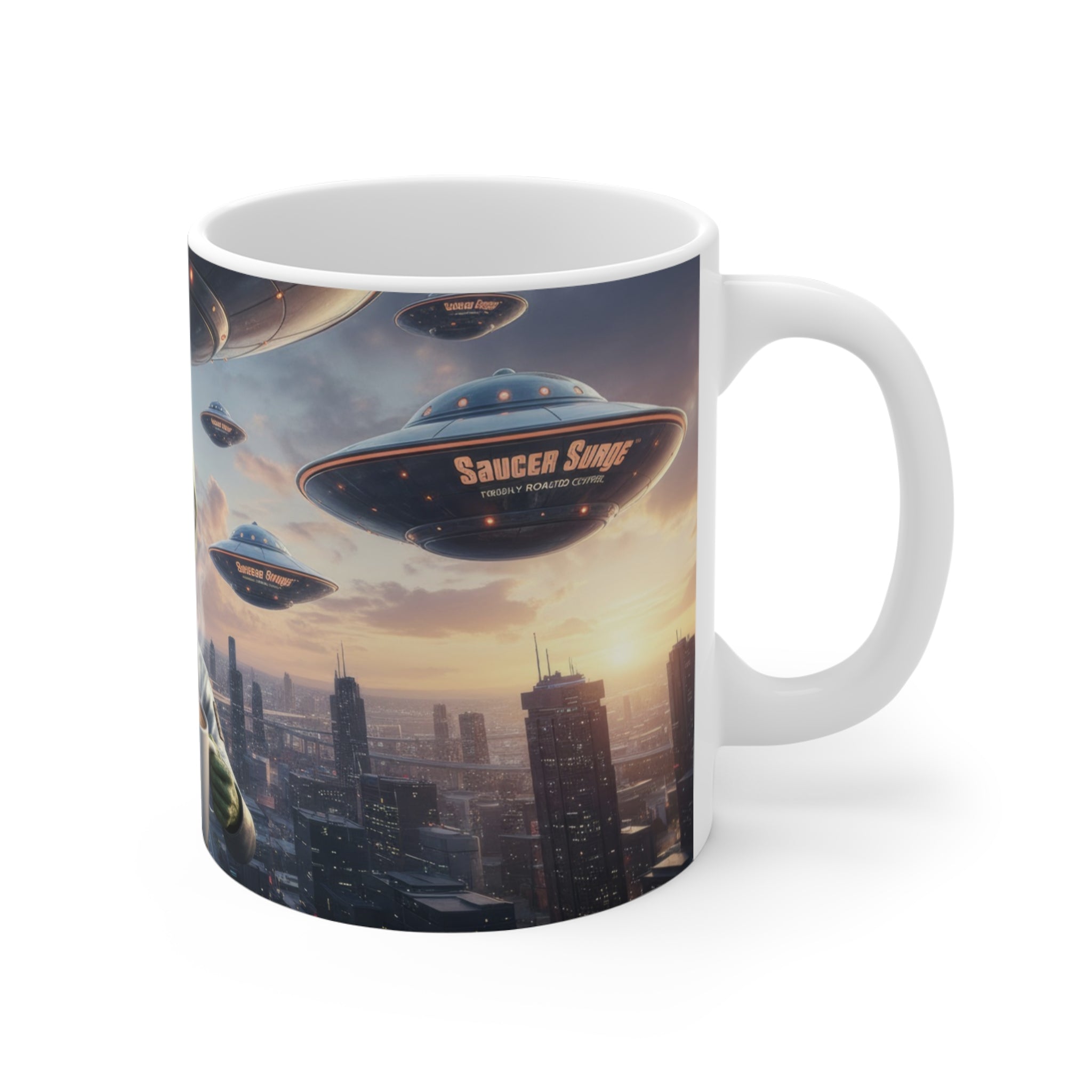Saucer Surge Coffee Mug 9