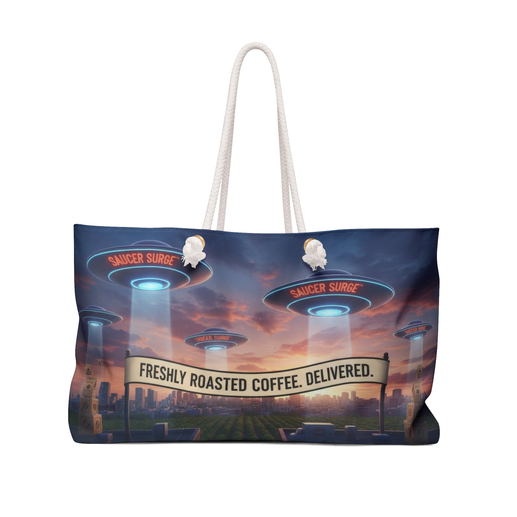 Saucer Surge Tote Bag 5