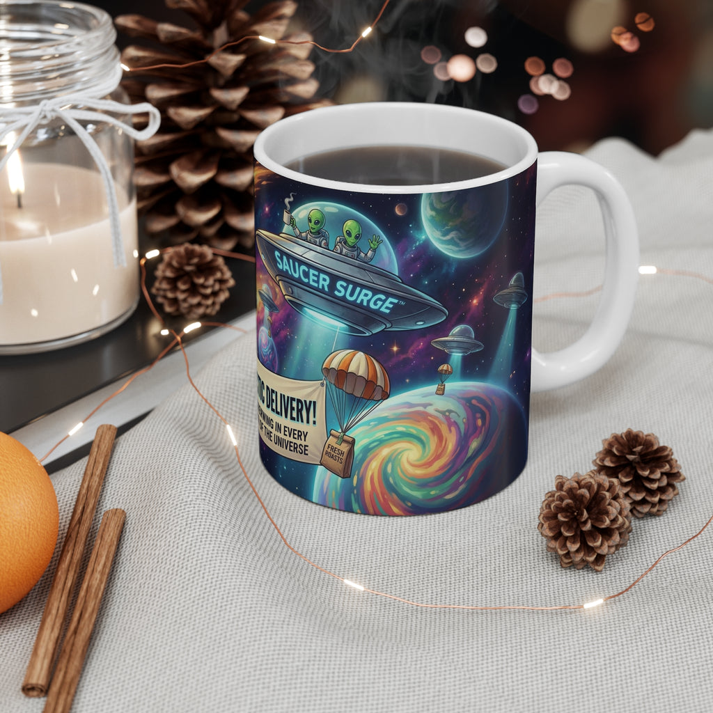 Saucer Surge Coffee Mug 1