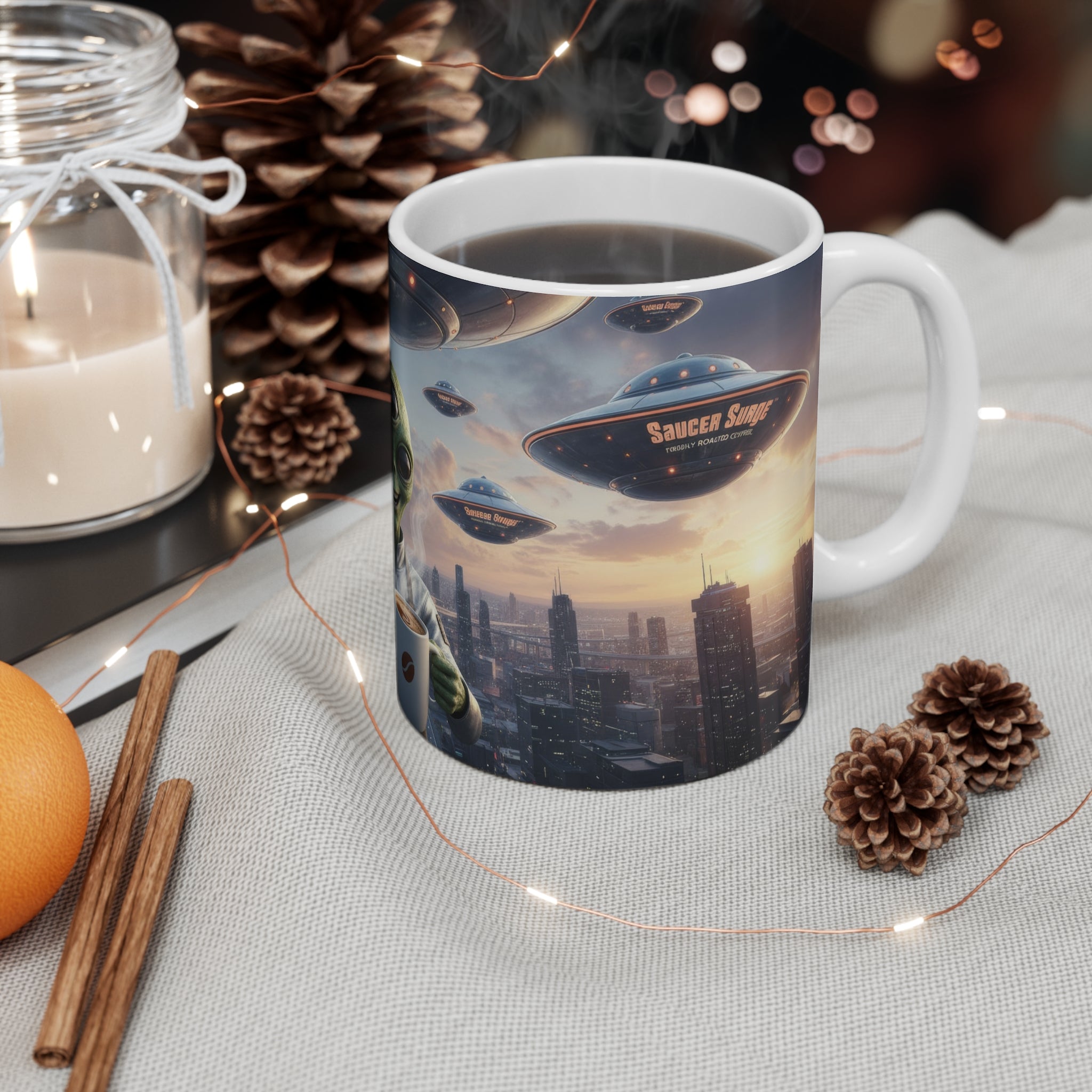 Saucer Surge Coffee Mug 9