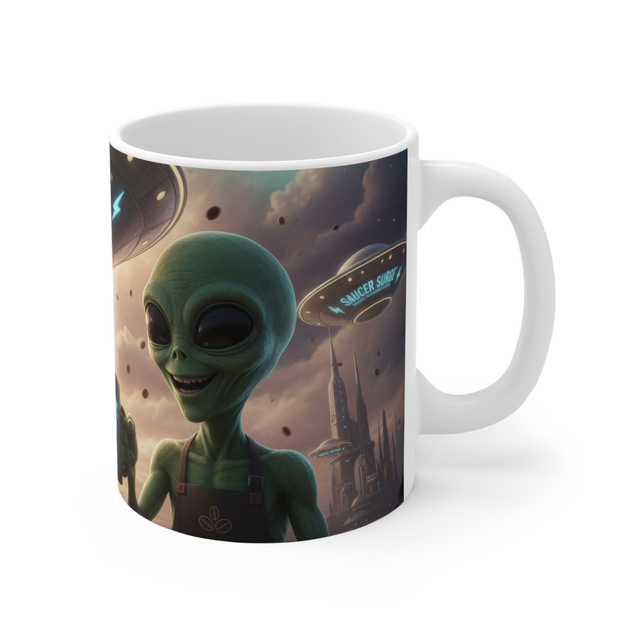 Saucer Surge Coffee Mug 8