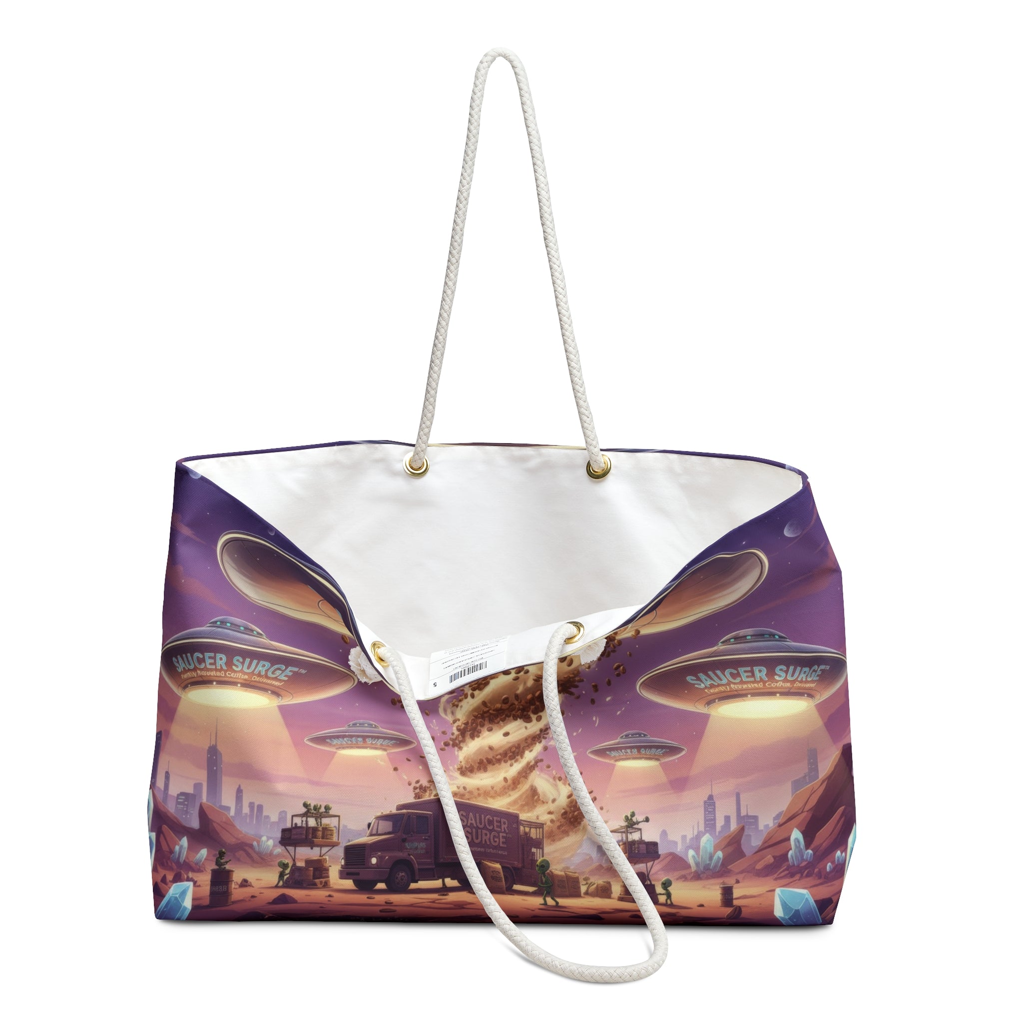 Saucer Surge Tote Bag 3