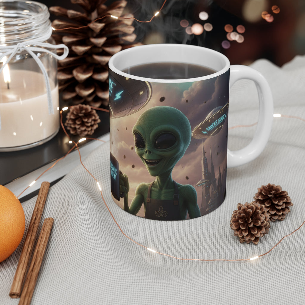 Saucer Surge Coffee Mug 8