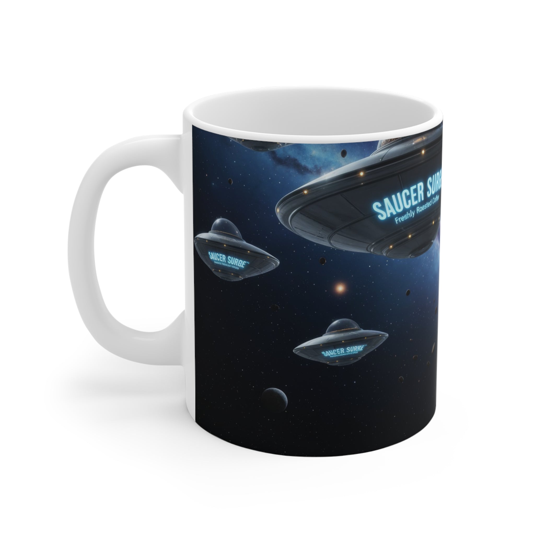 Saucer Surge Coffee Mug 12