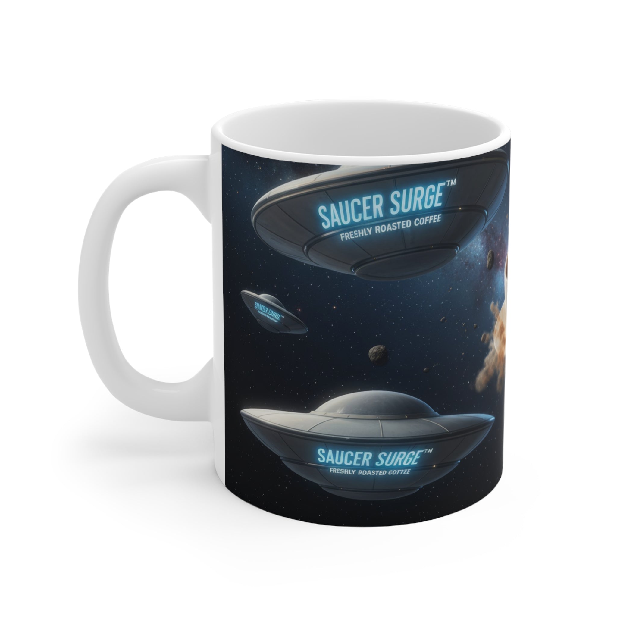 Saucer Surge Coffee Mug 10