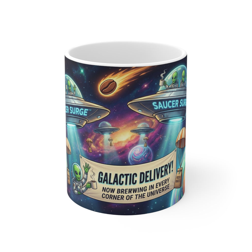 Saucer Surge Coffee Mug 1