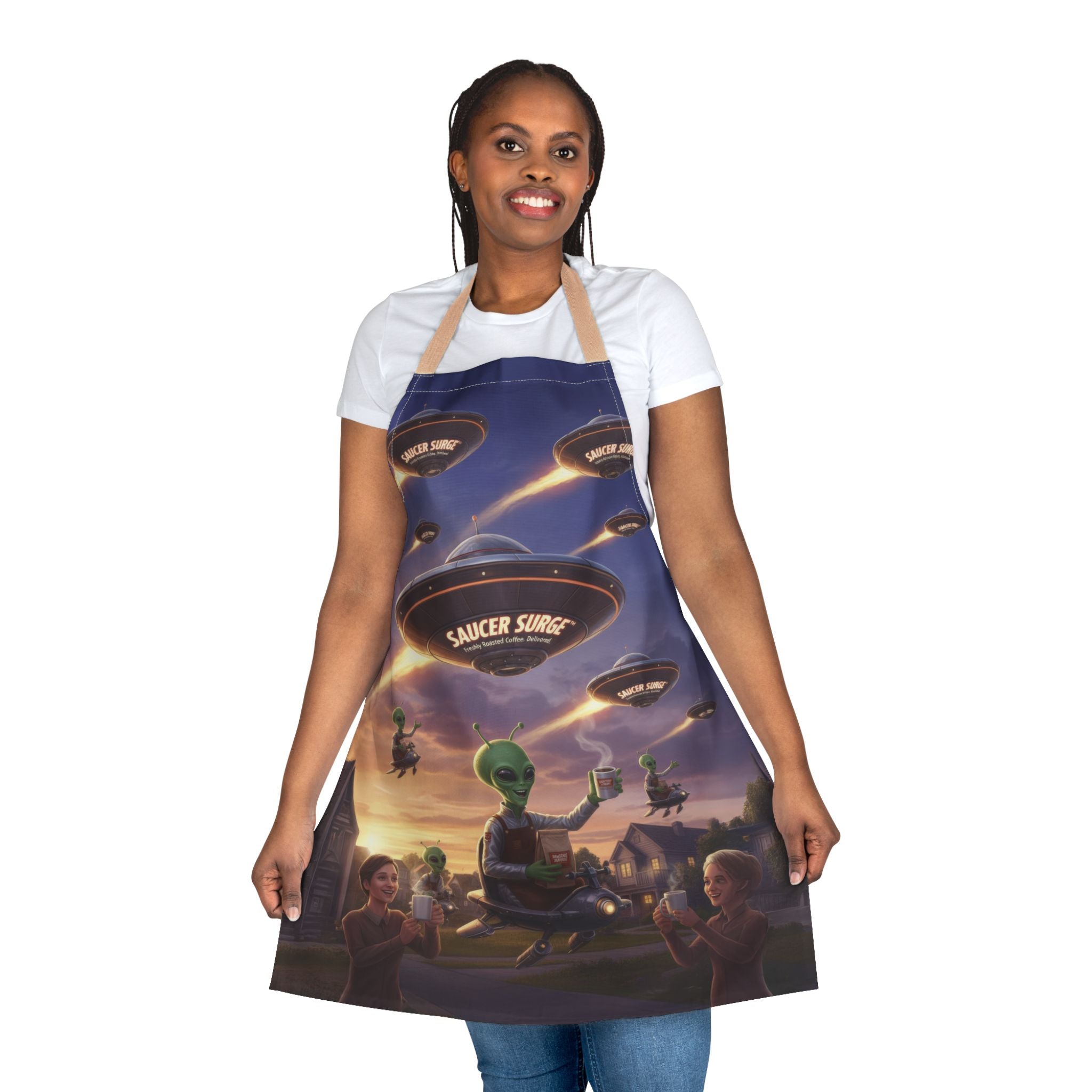 Saucer Surge Apron 8