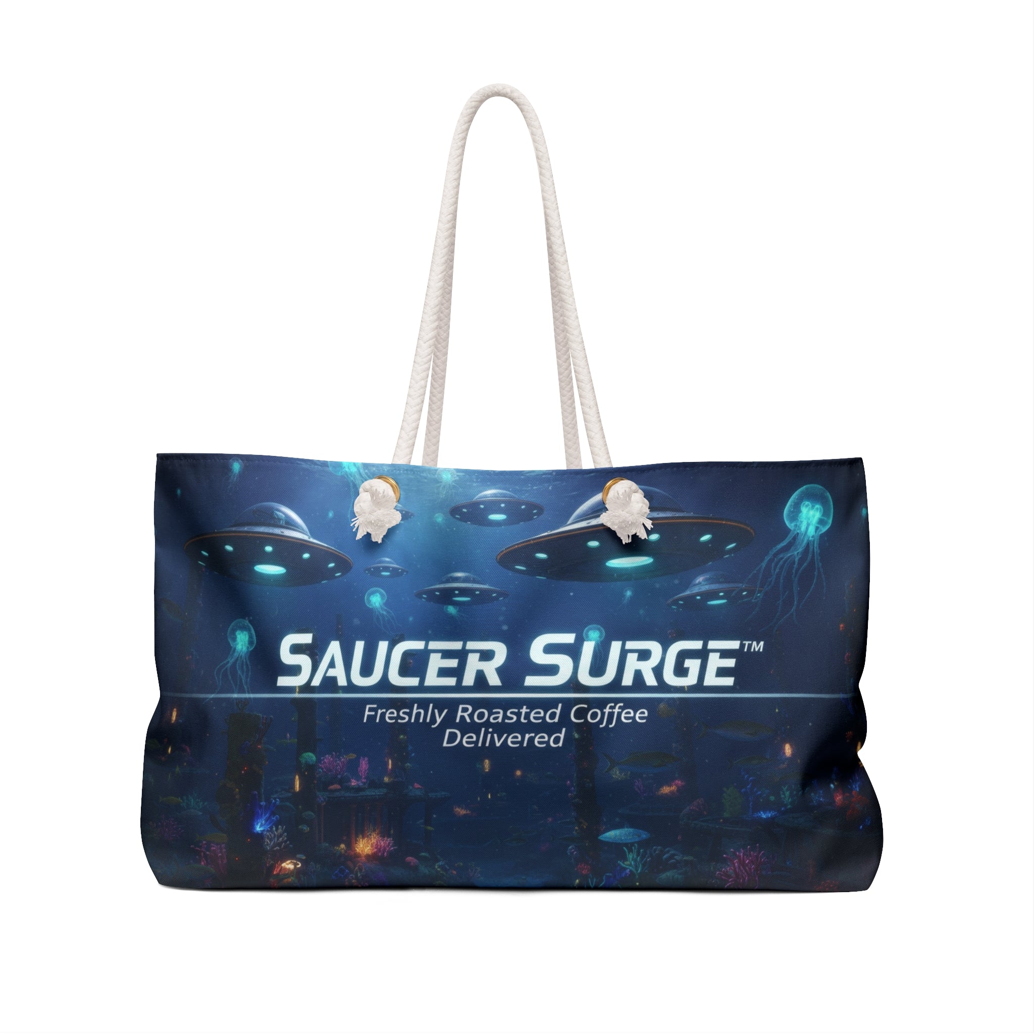 Saucer Surge Tote Bag 9