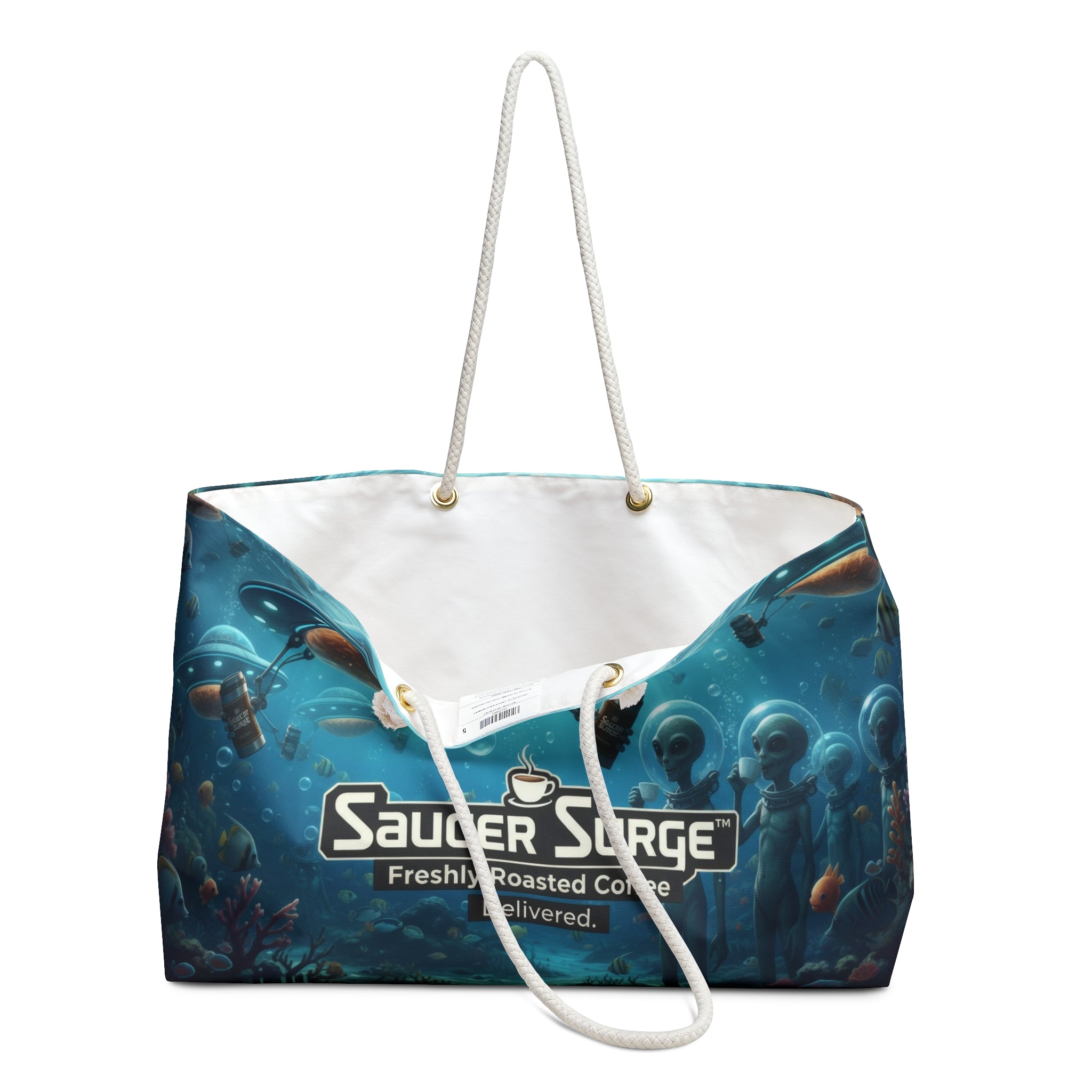 Saucer Surge Tote Bag 10