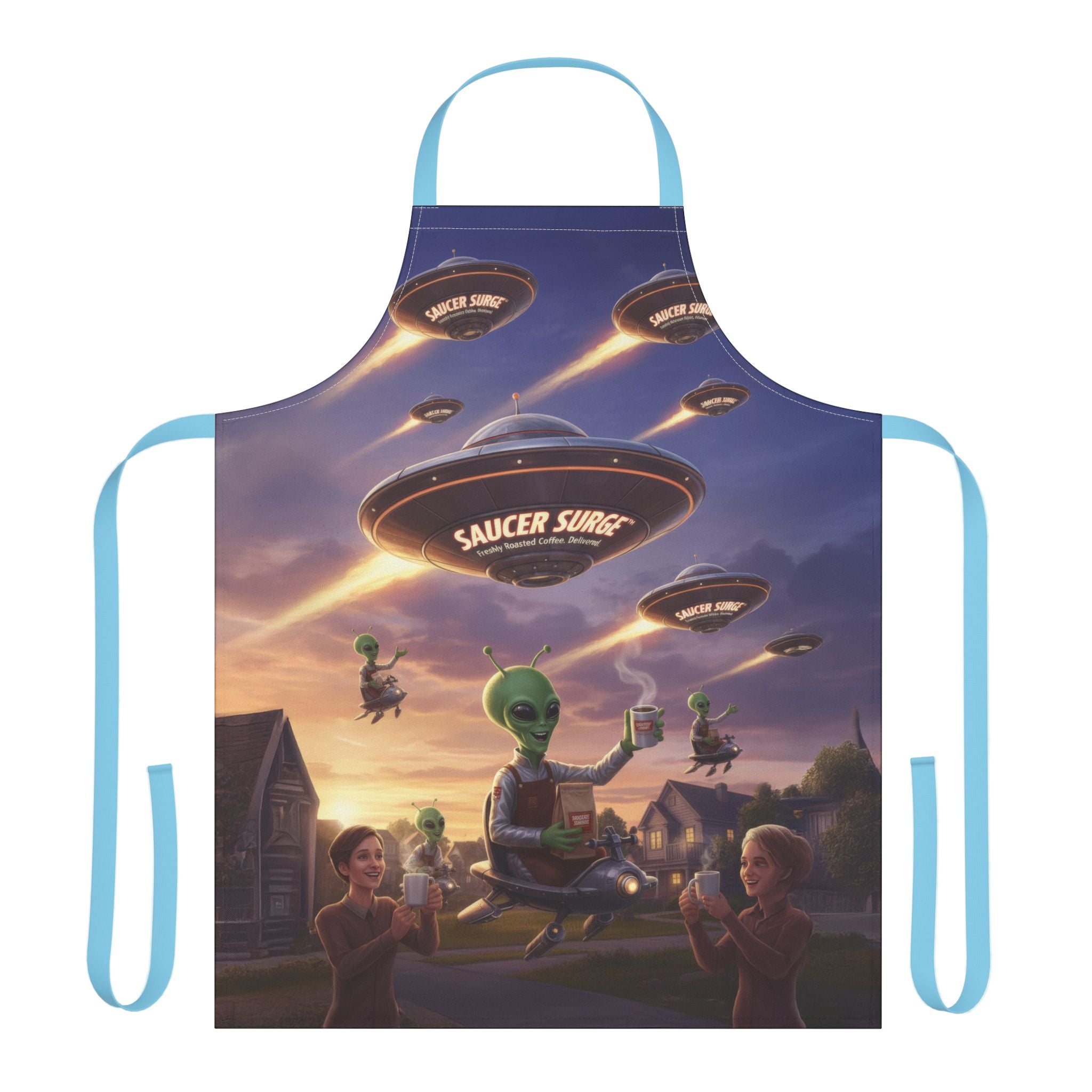 Saucer Surge Apron 8