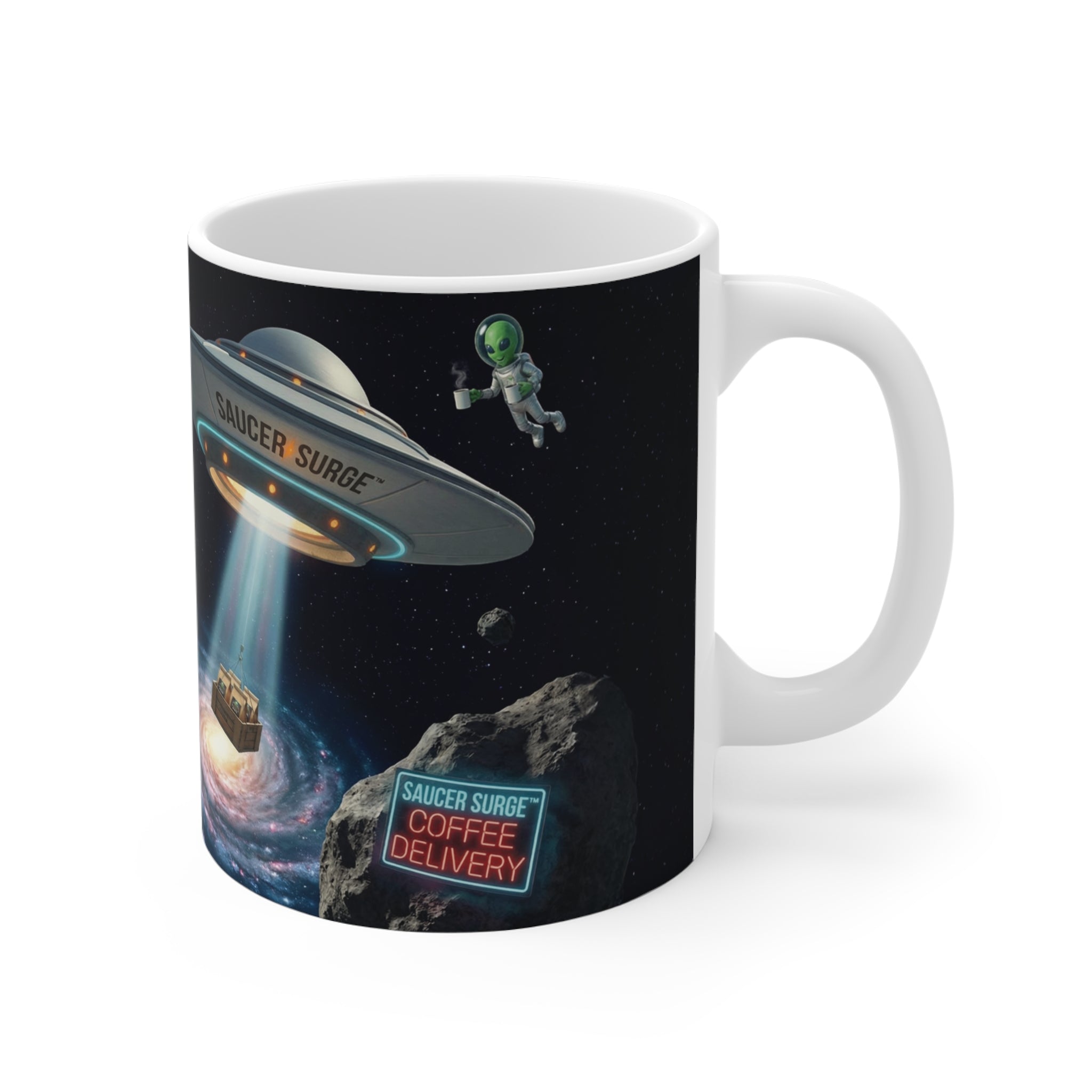 Saucer Surge Coffee Mug 2
