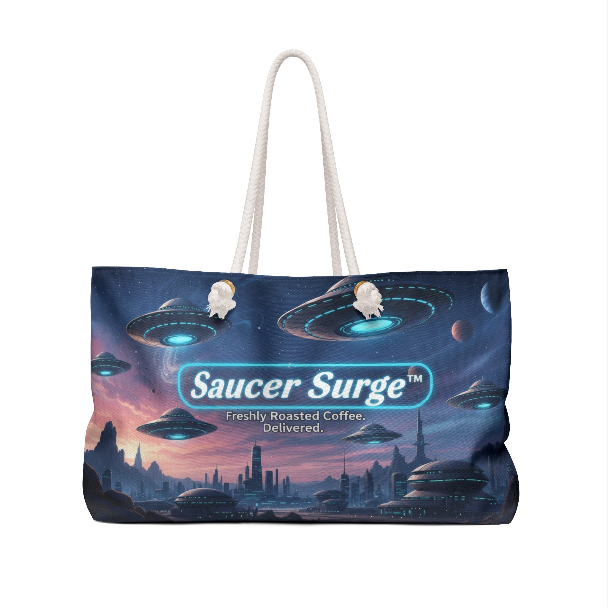 Saucer Surge Tote Bag 7