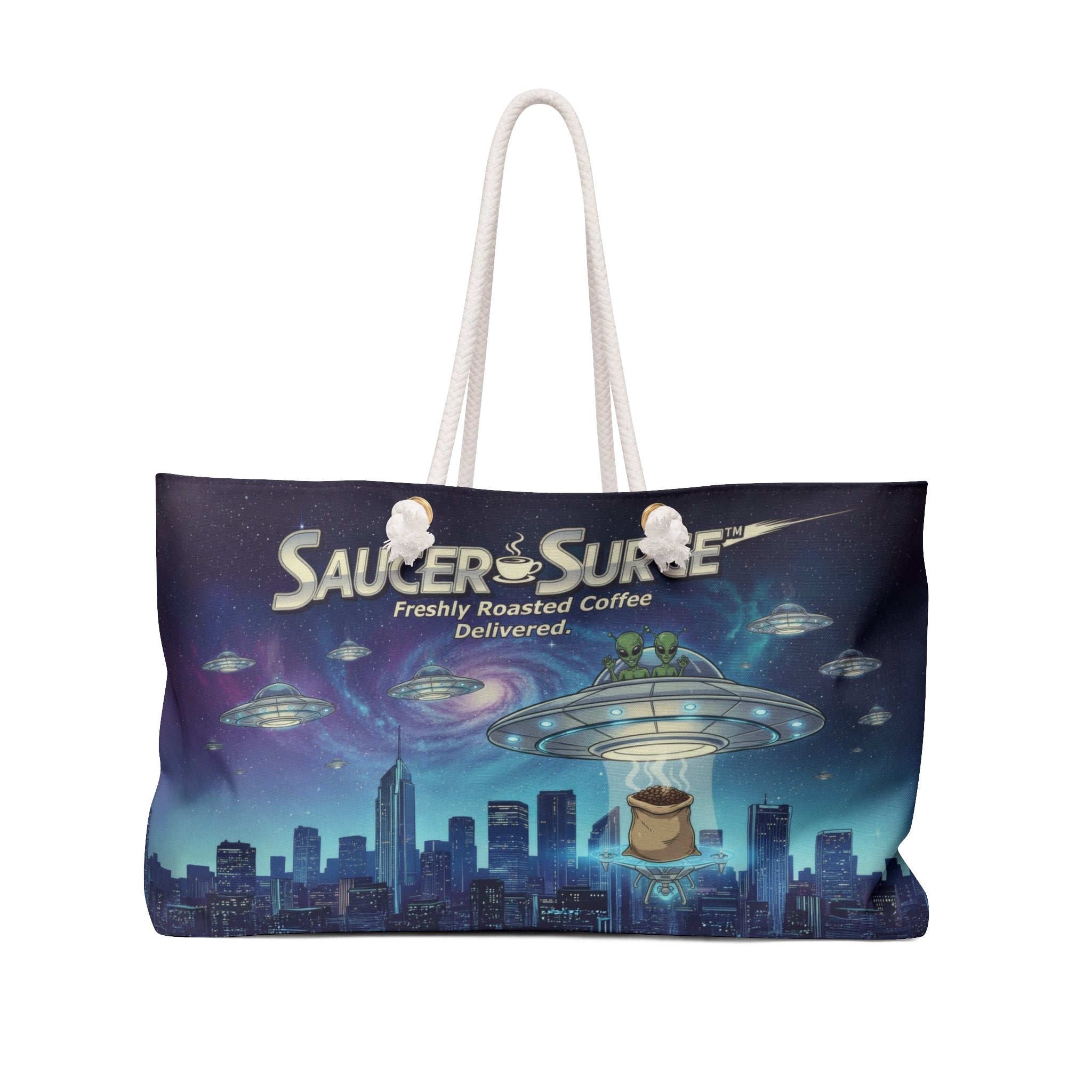 Saucer Surge Tote Bag 4