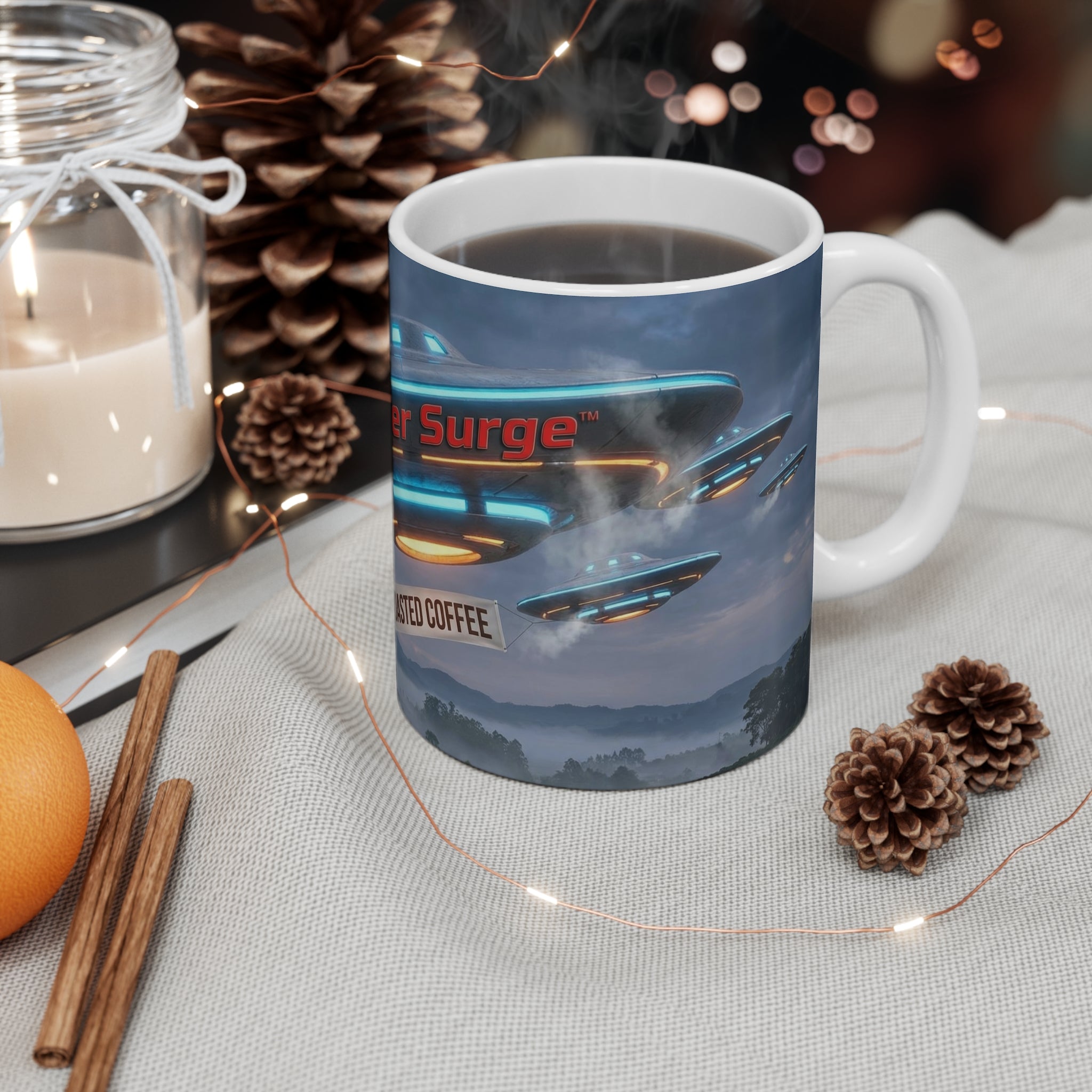 Saucer Surge Coffee Mug 7