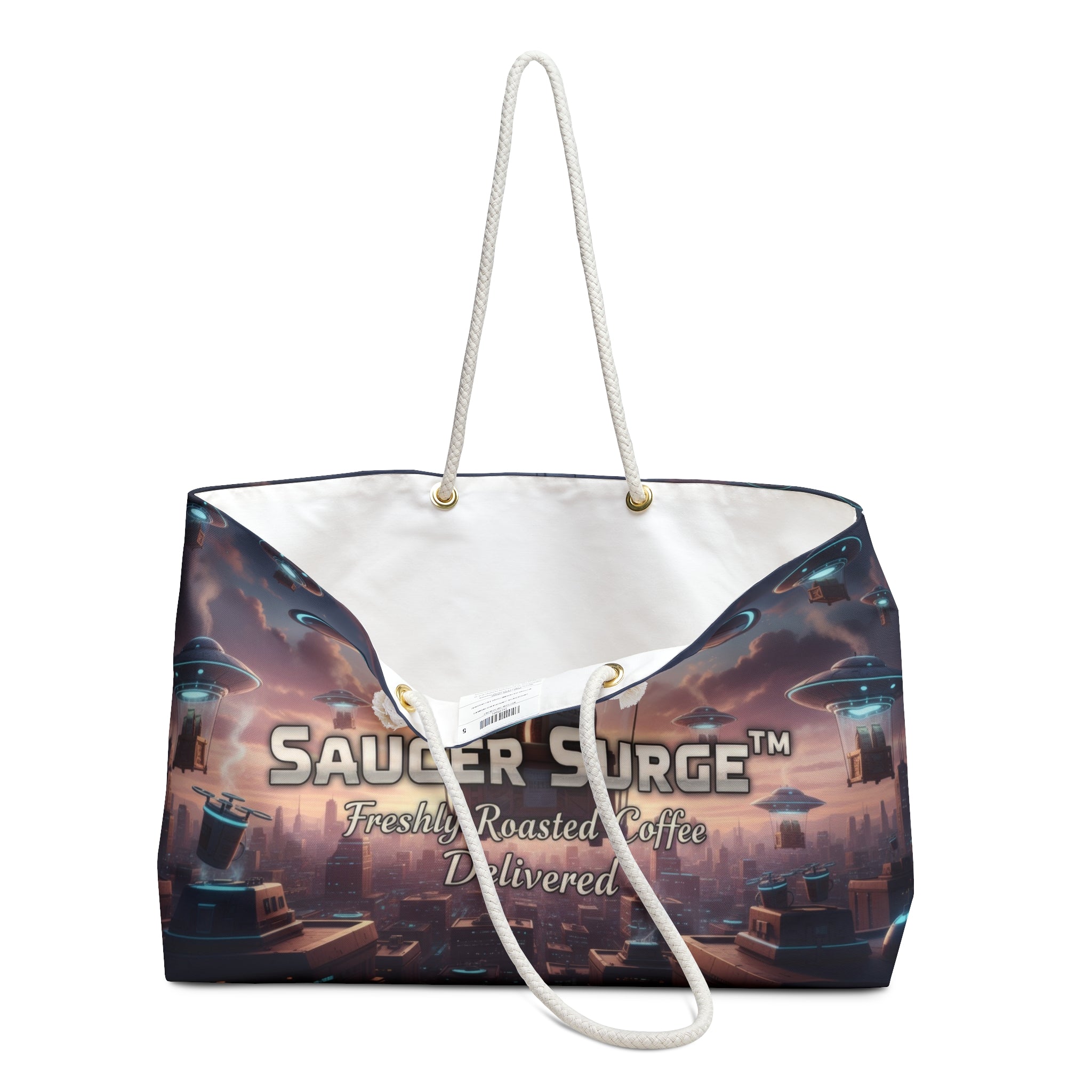 Saucer Surge Tote Bag 12