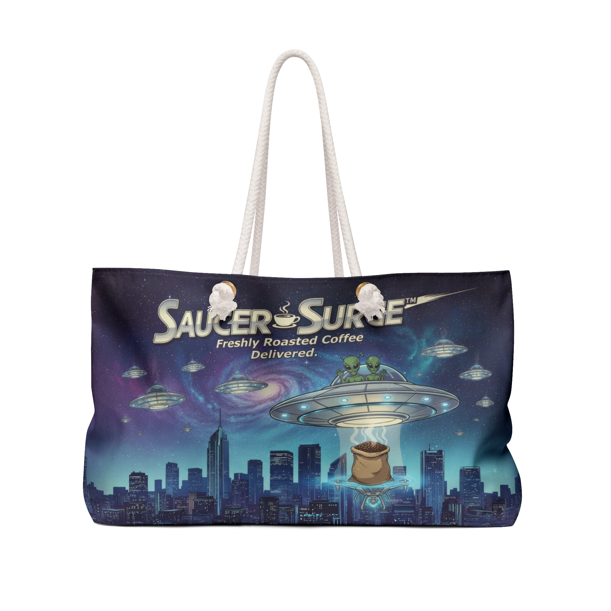 Saucer Surge Tote Bag 4