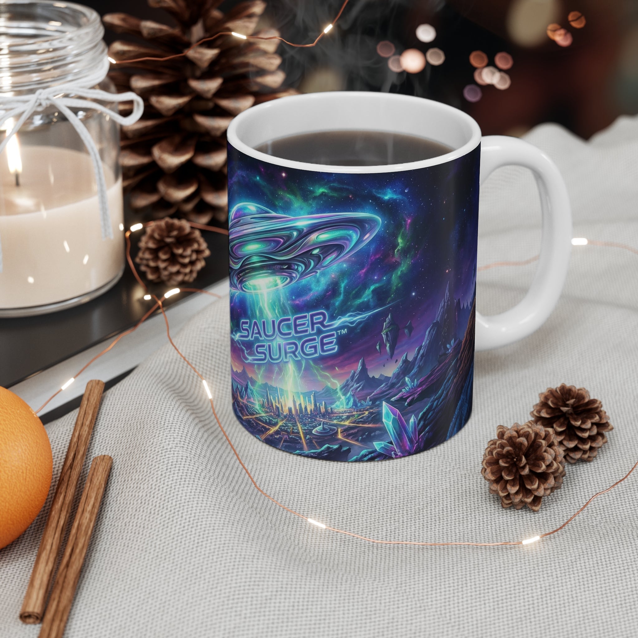 Saucer Surge Coffee Mug 4