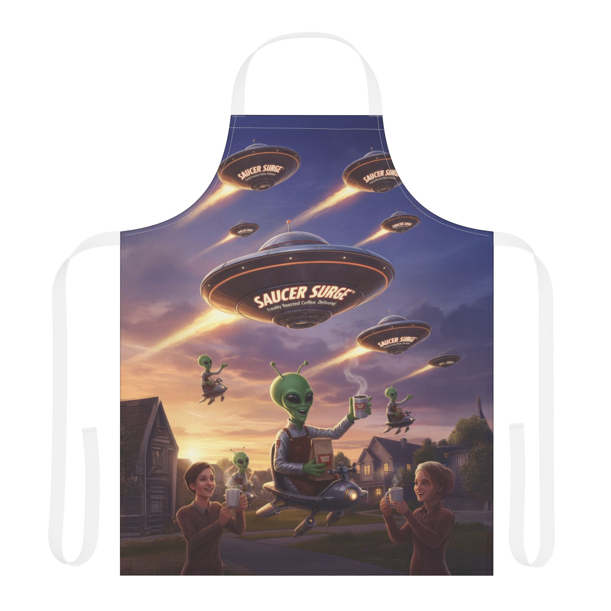Saucer Surge Apron 8