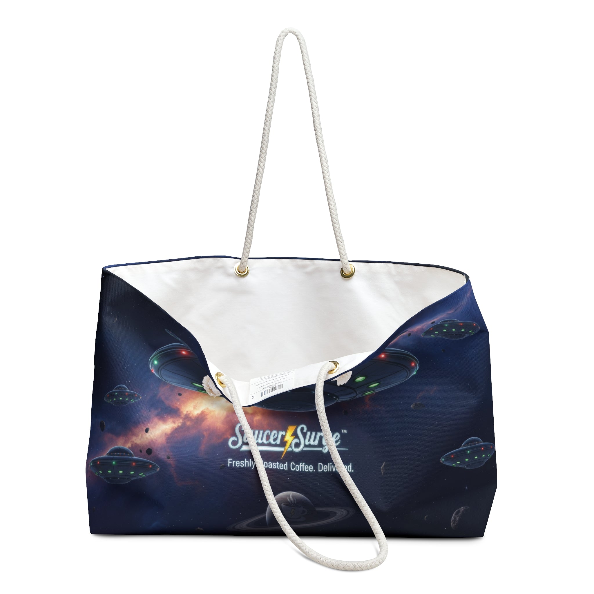 Saucer Surge Tote Bag 1