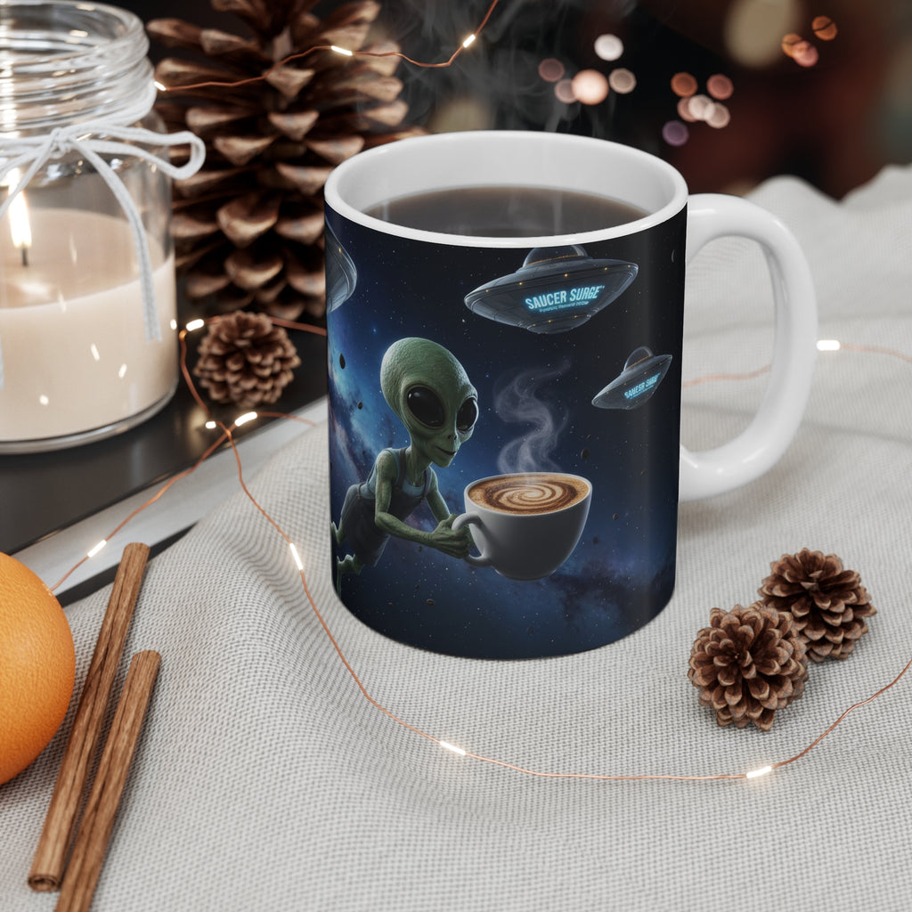 Saucer Surge Coffee Mug 12