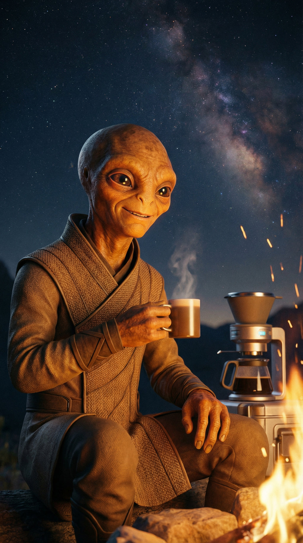 Campfire Halo — S’mores