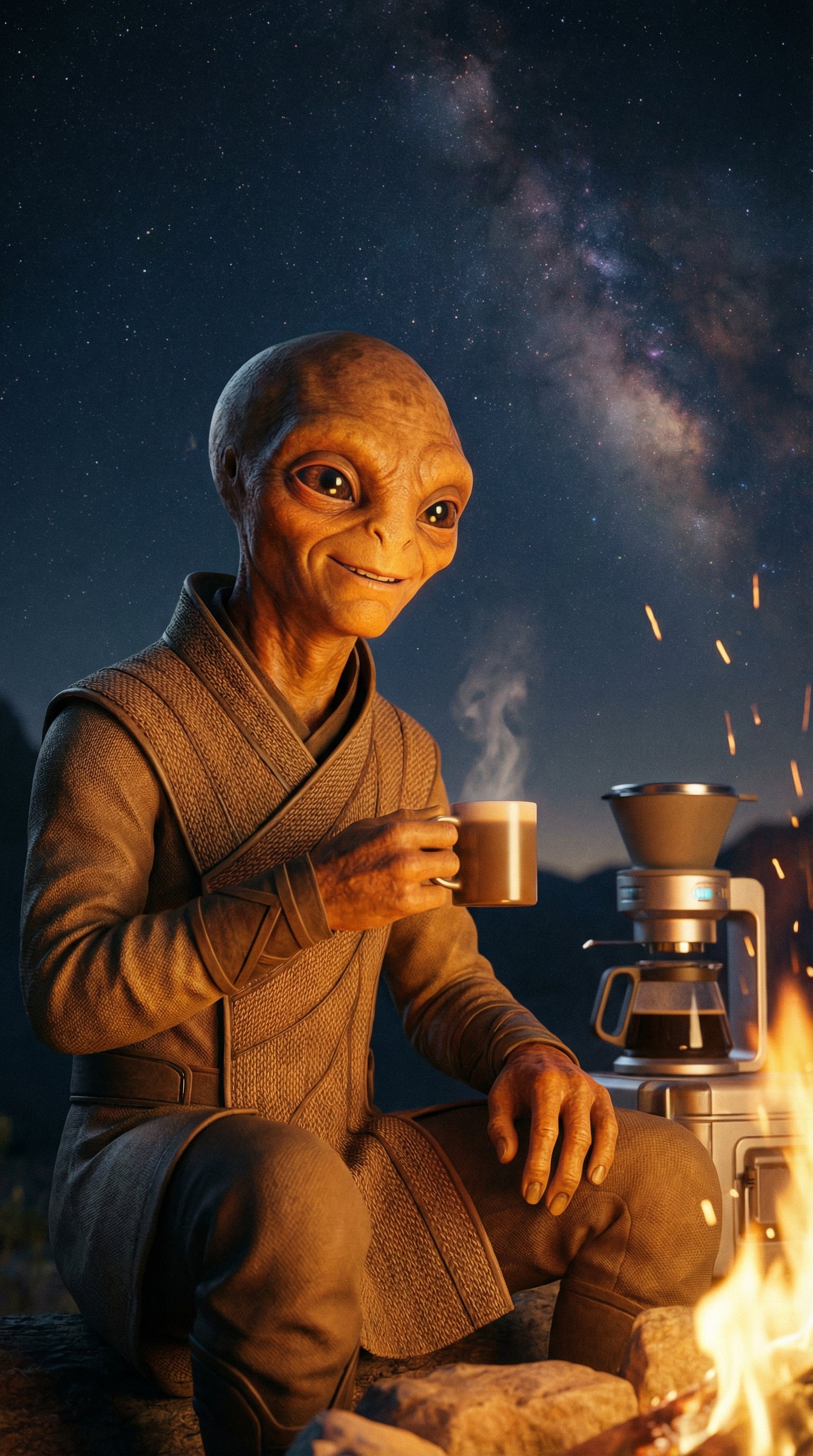 Campfire Halo — S’mores